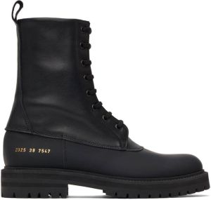 Common Projects Rubber Technical Lace-Up Boots