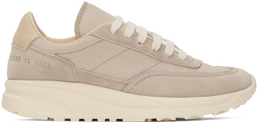 Common Projects Taupe Track 80 Sneakers