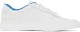Common Projects White & Blue BBall Summer Sneakers - Thumbnail 1