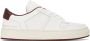 Common Projects White & Burgundy Decades Sneaker - Thumbnail 1