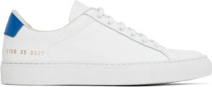 Common Projects White Retro Low Sneaker