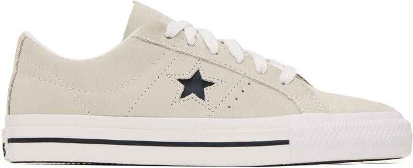 Converse Beige One Star Pro Low Sneakers
