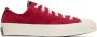 Converse Black & Red Chuck 70 OX Sneakers - Thumbnail 1