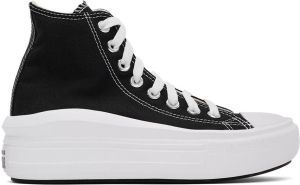 Converse Black & White Chuck Taylor All Star Move High Sneakers