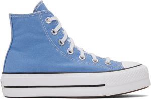 Converse Blue All Star Lift High-Top Sneakers