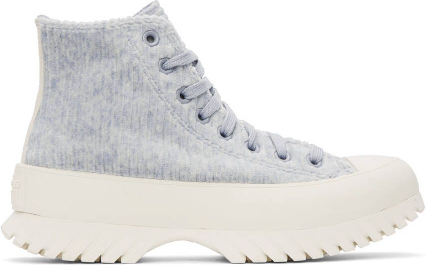 Converse Blue Chuck Taylor All Star Lugged 2.0 High-Top Sneakers