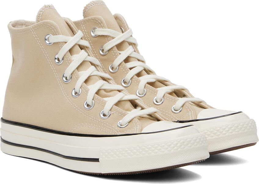 Converse Beige Chuck 70 Vintage Sneakers - Picture 2