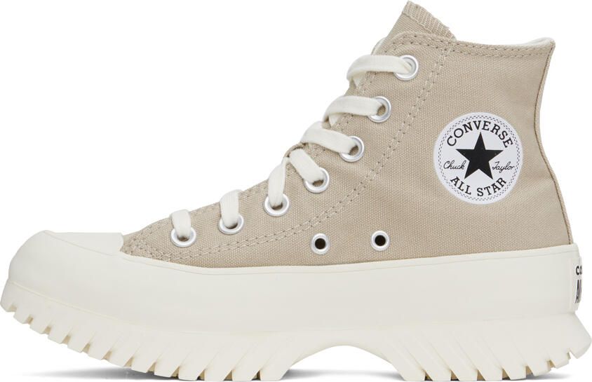 Converse Beige Chuck Taylor All Star Lugged 2.0 Seasonal Color Sneakers - Picture 3