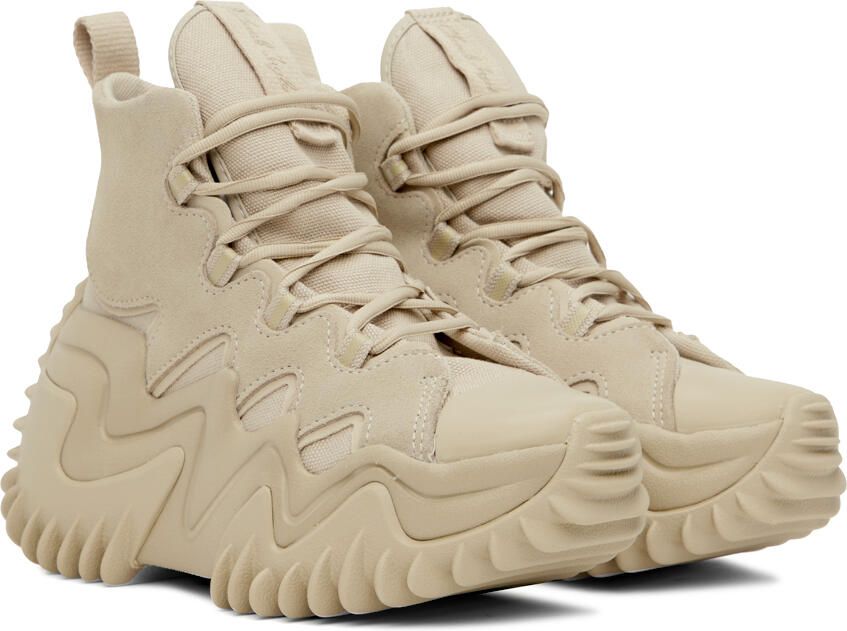 Converse Beige Run Star Motion Sneakers - Picture 3