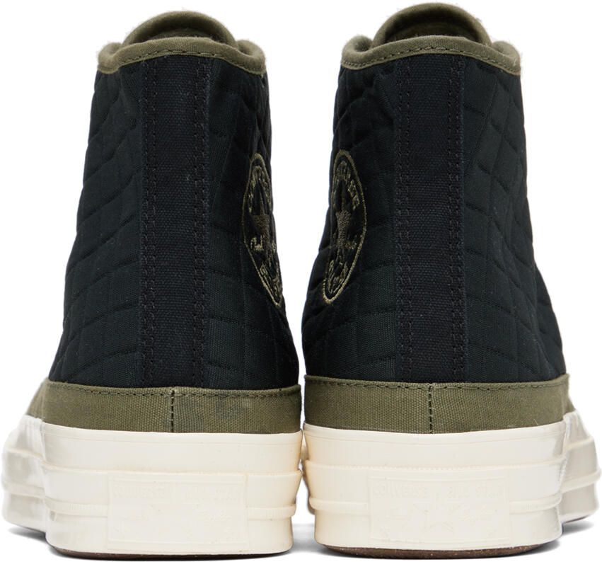 Converse Black & Green Chuck 70 Sneakers