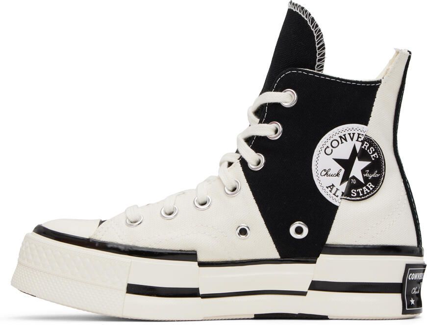 Converse Black & White Chuck 70 Plus Sneakers - Picture 4