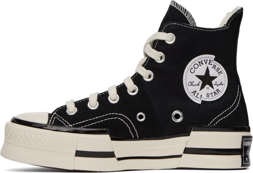 Converse Black Chuck 70 Plus High Top Sneakers - Picture 4