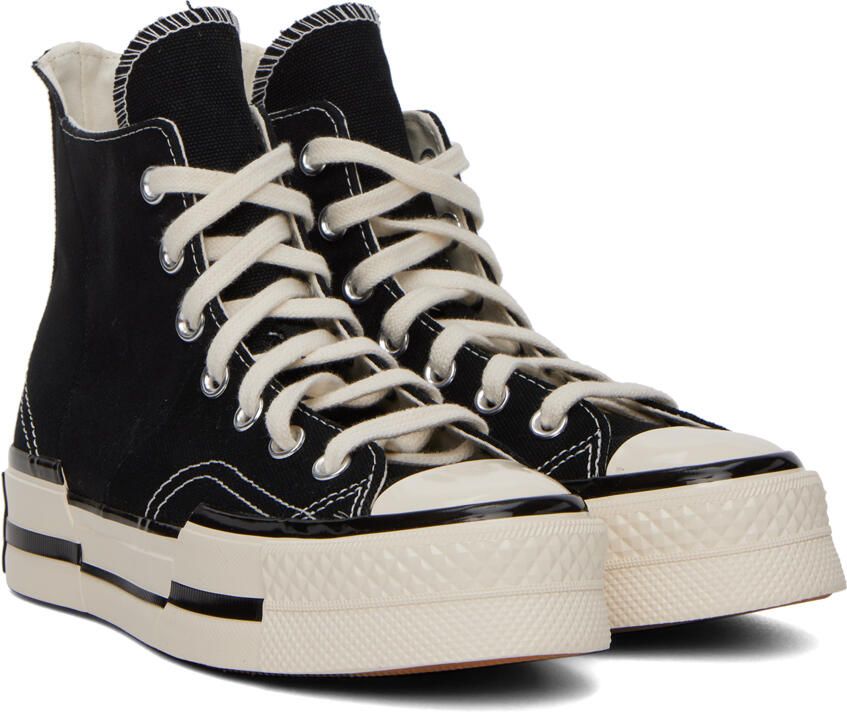 Converse Black Chuck 70 Plus High Top Sneakers - Picture 2