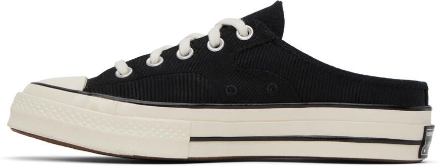 Converse Black Chuck 70 Mule Sneakers - Picture 4