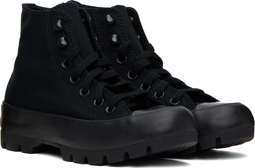 Converse Black Chuck Taylor All Star Lugged High Sneakers - Picture 2