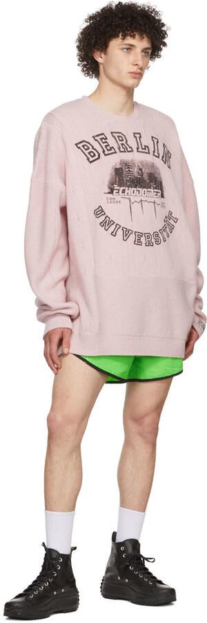 Converse Black Leather Run Star Hike High Sneakers - Picture 8