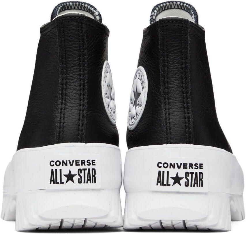 Converse Black Leather Chuck Taylor All Star Lugged 2.0 Sneakers