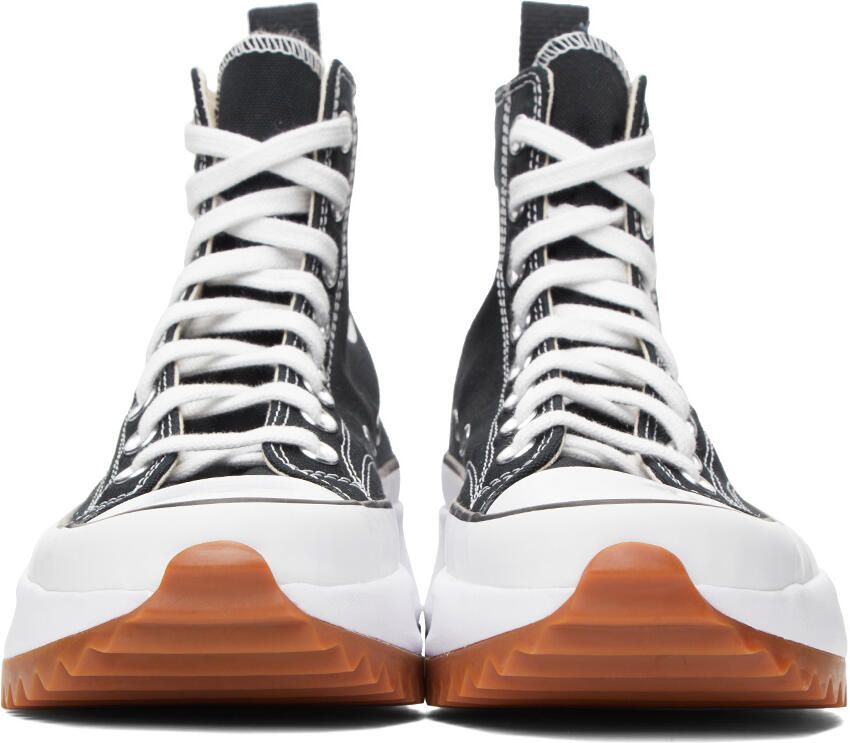 Converse Black Run Star Hike High Top Sneakers - Picture 5