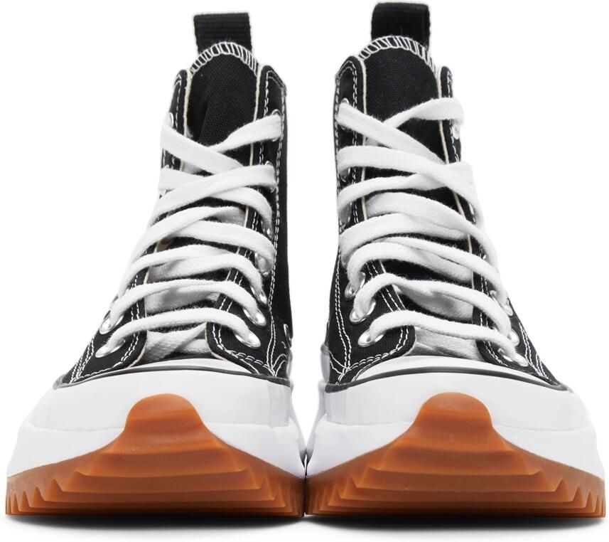Converse Black Run Star Hike High Top Sneakers - Picture 4