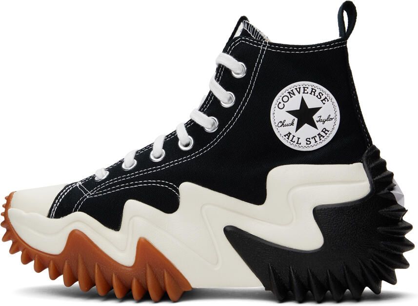 Converse Black Color Run Star Motion High-Top Sneakers - Picture 6