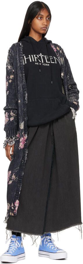 Converse Blue All Star Lift High-Top Sneakers - Picture 4