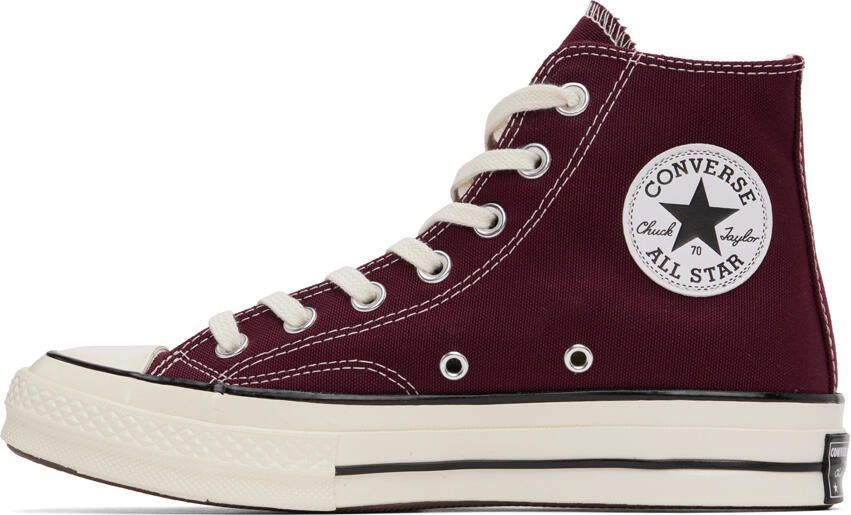Converse Burgundy Chuck 70 Vintage Sneakers - Picture 3