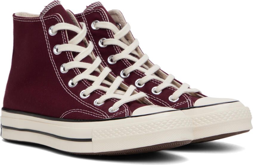Converse Burgundy Chuck 70 Vintage Sneakers - Picture 2