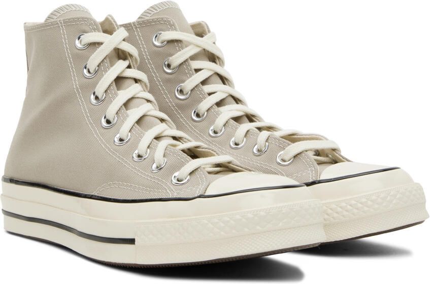 Converse Grey Chuck 70 Recycled Sneakers - Picture 2