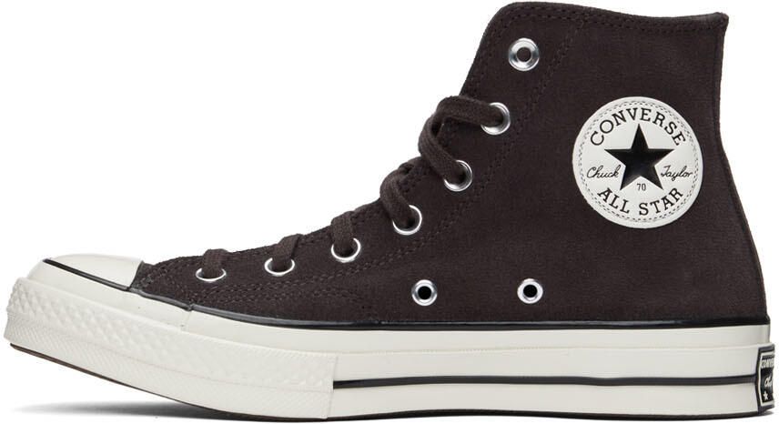 Converse Brown Chuck 70 Hi Sneakers - Picture 4
