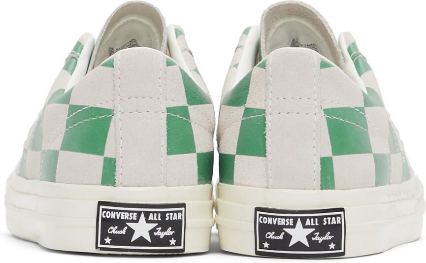 Converse Green & Grey Warped Board Sneakers - Picture 2