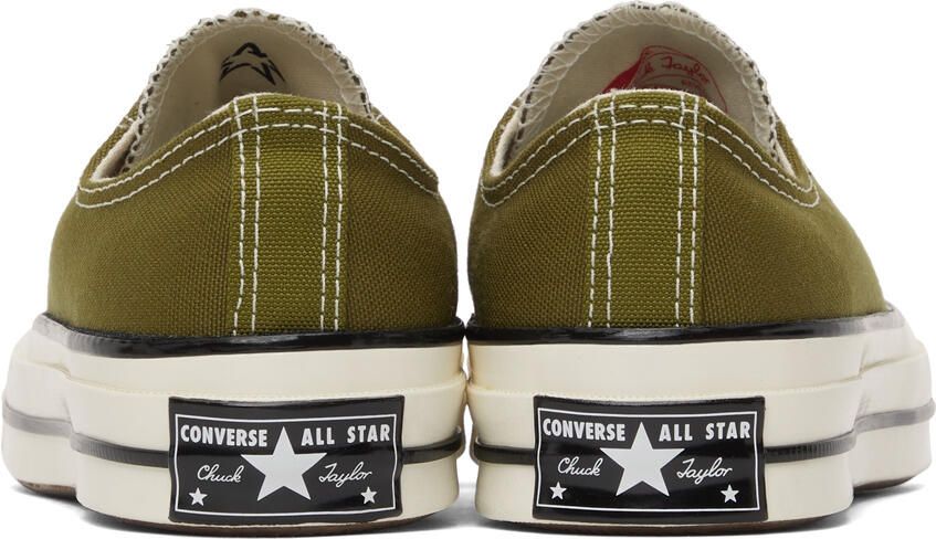 Converse Green Chuck 70 OX Low Sneakers - Picture 2