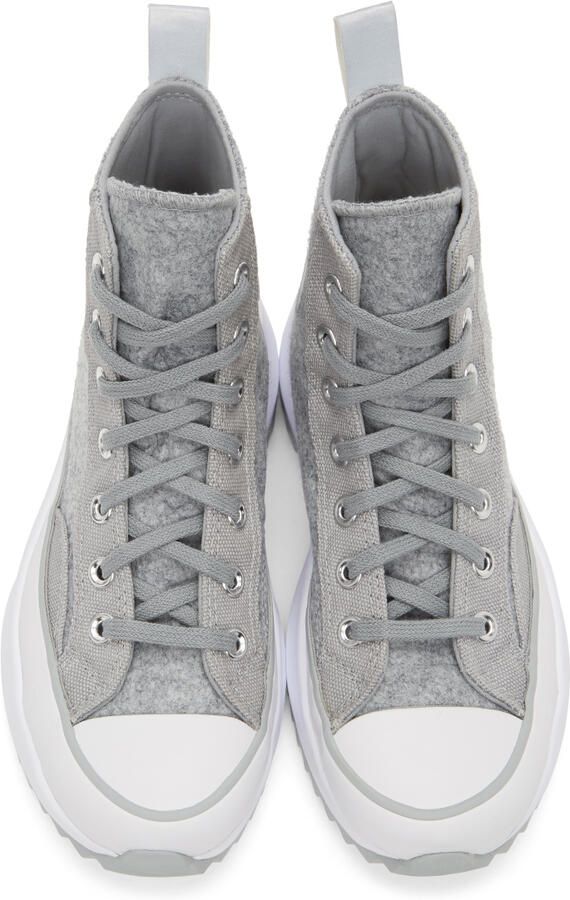 Converse Grey Run Star Hike High-Top Sneakers - Picture 2