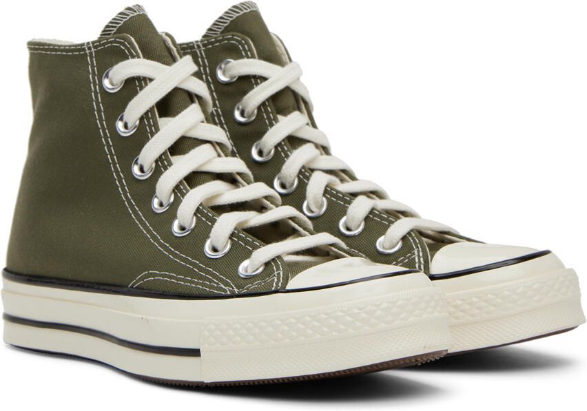 Converse Khaki Chuck 70 Hi Sneakers - Picture 2