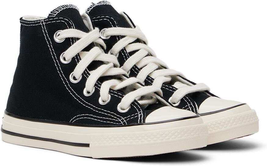 Converse Kids Black Chuck 70 Vintage Sneakers - Picture 2