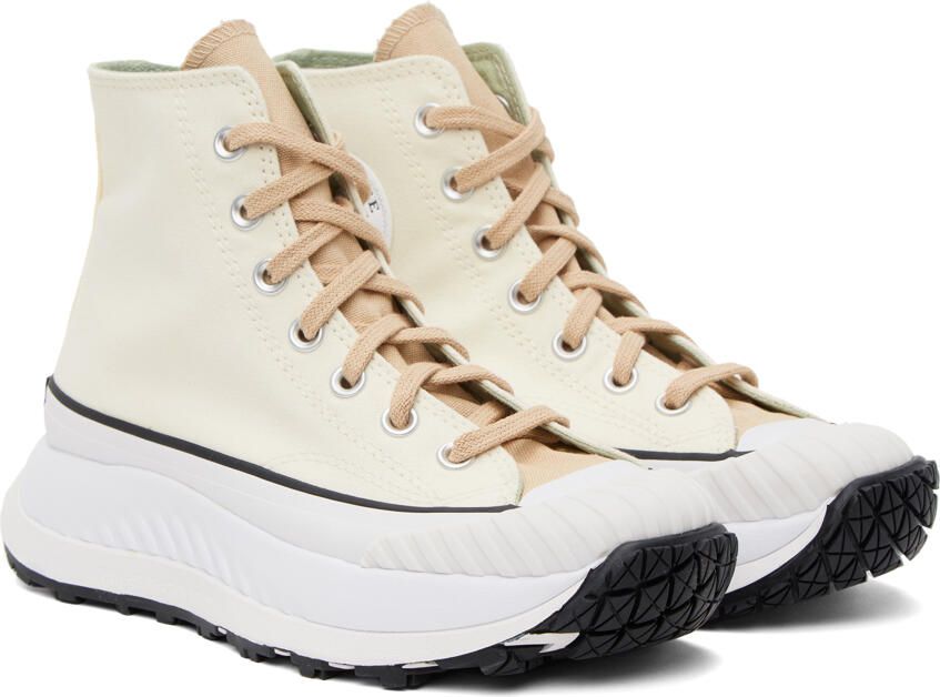 Converse Off-White & Beige Chuck 70 AT-CX Sneakers - Picture 2