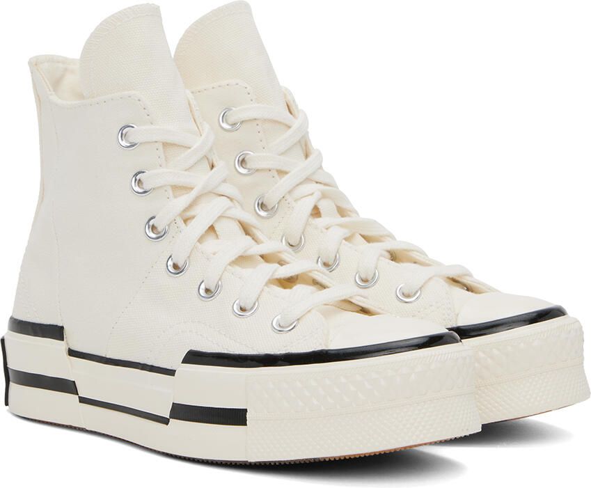 Converse Off-White Chuck 70 Plus High Top Sneakers - Picture 3