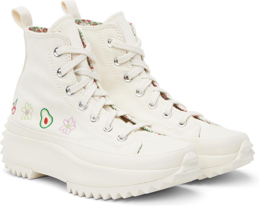 Converse Off-White Run Star Hike Sneakers - Picture 4