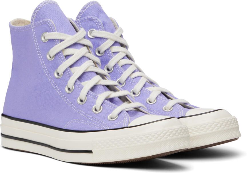 Converse Purple Chuck 70 Vintage Sneakers - Picture 2