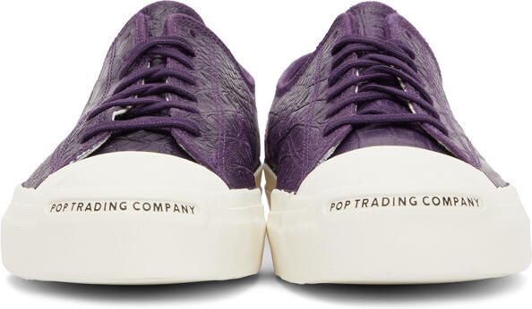 Converse Purple Pop Trading Company Edition Jack Purcell Pro Sneakers - Picture 3