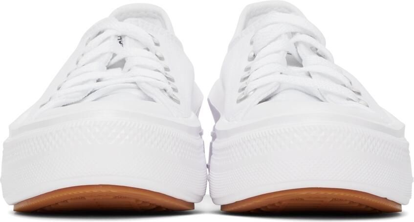 Converse White Chuck Taylor All Star Move Ox Sneakers - Picture 3