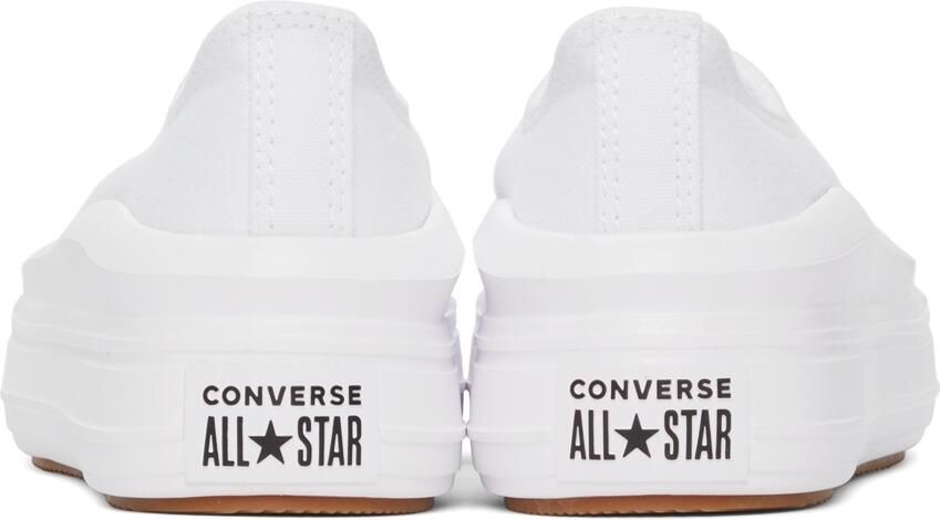 Converse White Chuck Taylor All Star Move Ox Sneakers - Picture 2