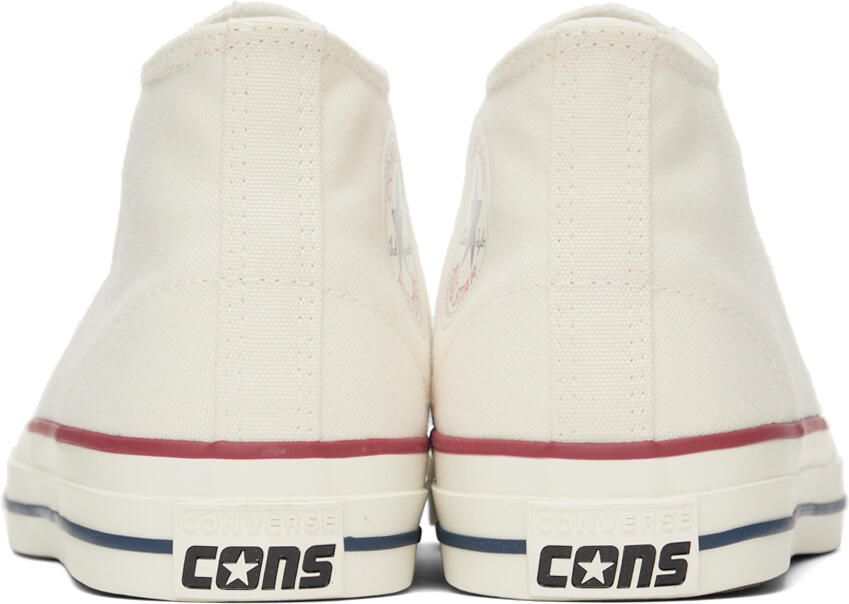 Converse White CTAS Pro Mid Sneakers
