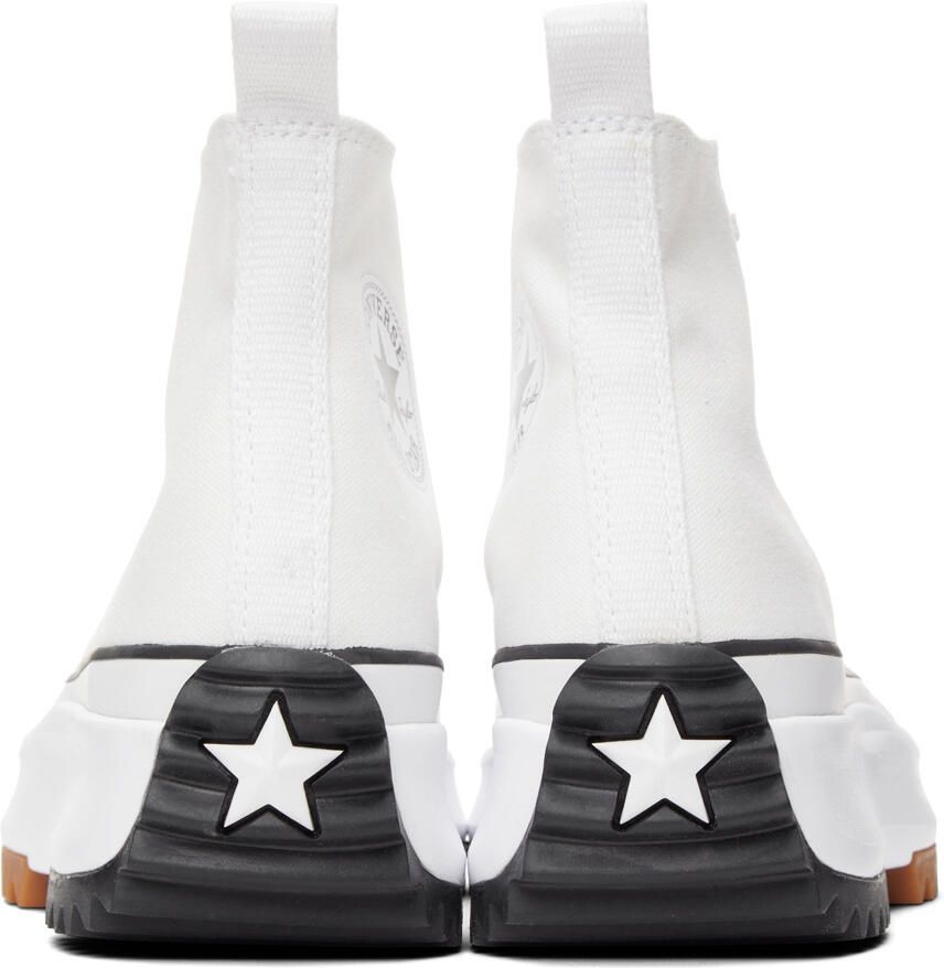 Converse White Run Star Hike Hi Sneakers