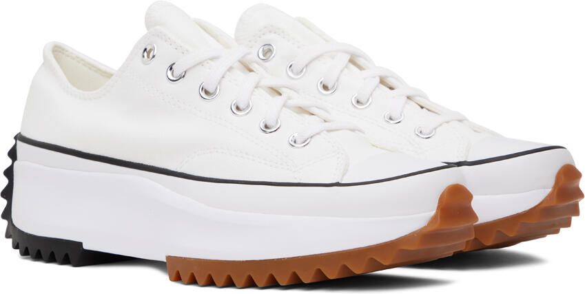 Converse Black Run Star Hike Low Sneakers - Picture 13