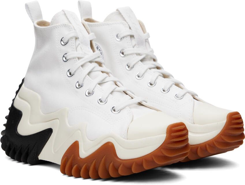 Converse Black Color Run Star Motion High-Top Sneakers - Picture 5