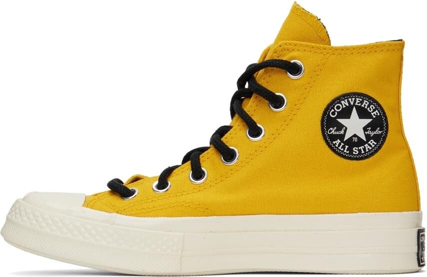 Converse Yellow Chuck 70 Gore-Tex Hi Sneakers - Picture 3
