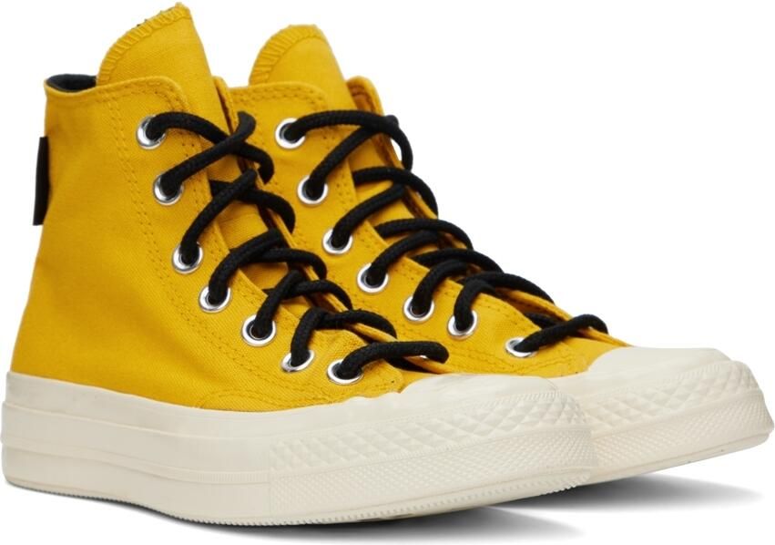 Converse Yellow Chuck 70 Gore-Tex Hi Sneakers - Picture 2