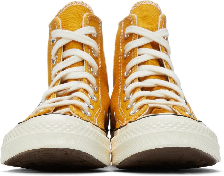 Converse Yellow Chuck 70 High Top Sneakers - Picture 2