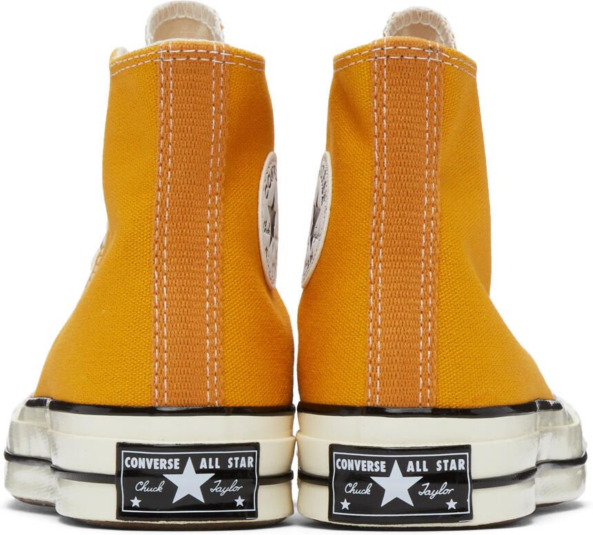 Converse Yellow Chuck 70 High Top Sneakers