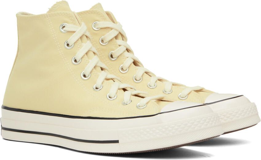 Converse Yellow Chuck 70 Hi Sneakers - Picture 2